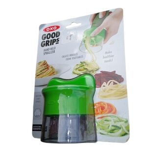 OXO Green and Clear Vegetable Spiralizer NEW